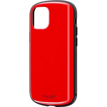 iPhone 12 mini 超軽量・極薄・耐衝撃ハイブリッドケース「PALLET AIR」 ストラップホール付 LEPLUS