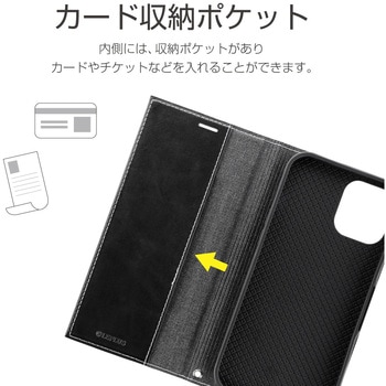 iPhone 12 Pro Max 薄型PUレザーフラップケース「PRIME」 手帳型 耐衝撃 スタンド機能 ストラップホール付 LEPLUS