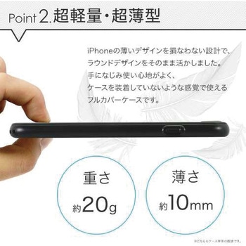 iPhone SE(第2~3世代)/8/7/6s360度保護ケース&マットガラス OWLTECH(オウルテック)