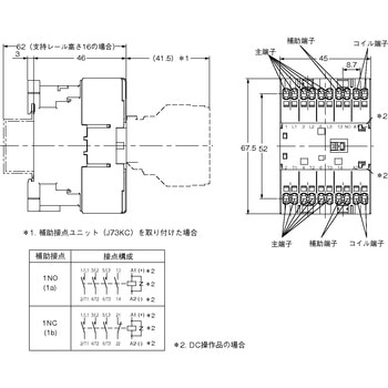 電磁接触器(コンタクタ)J7KCシリーズ omron(オムロン)