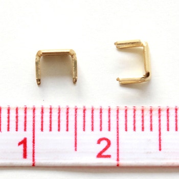 3番金属ファスナー用下止め金具 YKK
