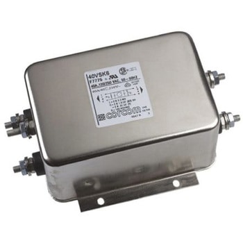 TE Connectivity EMIフィルタ，電源ラインフィルタ，ノイズフィルタ 単相 40A フランジマウント TE Connectivity Japan(旧:TYCOELECTRONICS(タイコエレクトロニクス))