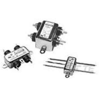 TE Connectivity EMIフィルタ，電源ラインフィルタ，ノイズフィルタ 単相 2A フランジマウント TE Connectivity Japan(旧:TYCOELECTRONICS(タイコエレクトロニクス))