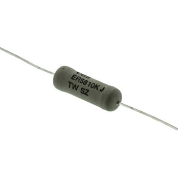 TE Connectivity巻線 抵抗器 7W ±5% 10kΩ ER58シリーズ TE Connectivity Japan(旧:TYCOELECTRONICS(タイコエレクトロニクス))