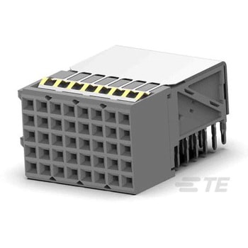 TE Connectivity バックプレーンコネクタ， メス， 40 極， 5 列 ライトアングル 2336682-1 TE CONNECTIVITY