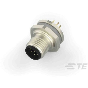 TE Connectivity 丸型コネクタ， 接触コンタクト：オス， 8極M12 プラグ TE Connectivity Japan(旧:TYCOELECTRONICS(タイコエレクトロニクス))