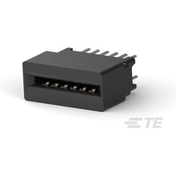 L TE Connectivity 2.54mmピッチ 12極 2列 スルーホール メス カードエッジコネクタ カードエッジ TE Connectivity Japan(旧:TYCOELECTRONICS(タイコエレクトロニクス))