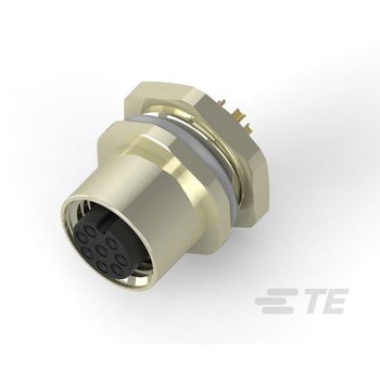TE Connectivity 丸型コネクタ， 接触コンタクト：メス， 8極M12 ソケット TE Connectivity Japan(旧:TYCOELECTRONICS(タイコエレクトロニクス))