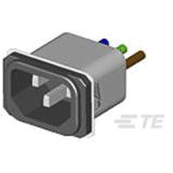 TE Connectivity EMIフィルタ，電源ラインフィルタ，ノイズフィルタ 15A TE CONNECTIVITY