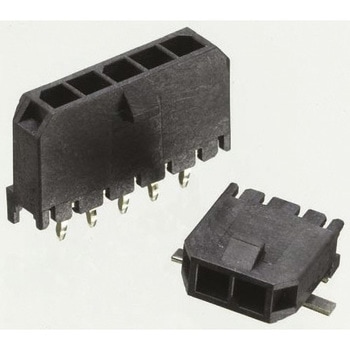 Molex 基板接続用ピンヘッダ Micro-Fit 3.0シリーズ 3極 3mm 1列 ライトアングル 日本モレックス(molex)