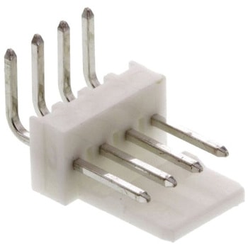 Molex 基板接続用ピンヘッダ KK 254シリーズ 4極 2.54mm 1列 ライトアングル 日本モレックス(molex)