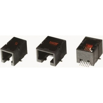 Molex RJ11ソケット 85502シリーズ 6P4C極 ライトアングル 表面実装 メス モジュラーソケット 日本モレックス(molex)