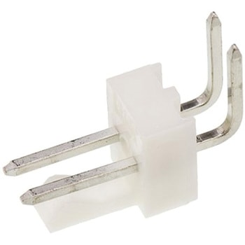 Molex 基板接続用ピンヘッダ KK 254シリーズ 2極 2.54mm 1列 ライトアングル 日本モレックス(molex)