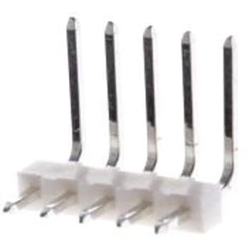 Molex 基板接続用ピンヘッダ KK 254シリーズ 5極 2.54mm 1列 ライトアングル - 日本モレックス(molex)
