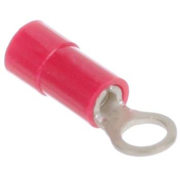 Molex 絶縁 丸形圧着端子， 内径：4.39mm， スタッド径：8 (M4)， 22AWG to 18AWG +105℃ 日本モレックス(molex)