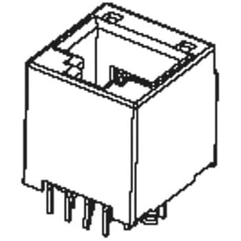 95503-2661 Molex RJ11ジャック 95503シリーズ 6極 ストレート