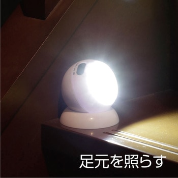 COBセンサーライト マグネット台座付 セーブインダストリー