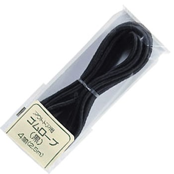 アウトドア用ゴムロープ 川村製紐