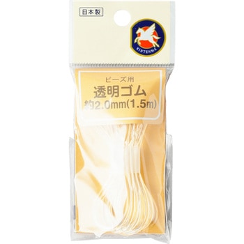 ビーズ用透明ゴム 川村製紐