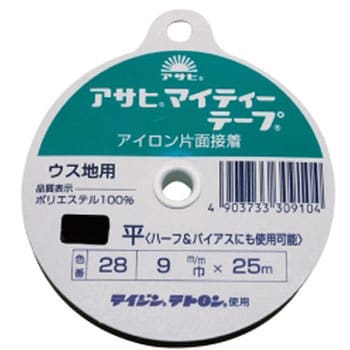 マイティテープ アイボリー ( 粘着 ) #109 幅 19 mm × 長さ 20 m × 厚