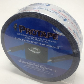 プロテープ(EPDMゴム 目地粘着テープ) エアロフレックス 継手用保温材