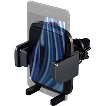 スマホホルダー 車用 スマホスタンド 幅45mm 90mm スマートフォン用 エアコンルーバー取付タイプ エレコム スマホ 携帯用ホルダー 通販モノタロウ P Cars12bk