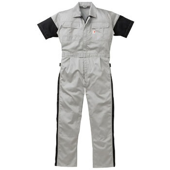Kansai Uniform KM-257 半袖ツナギ服 AUTO-BI(山田辰)