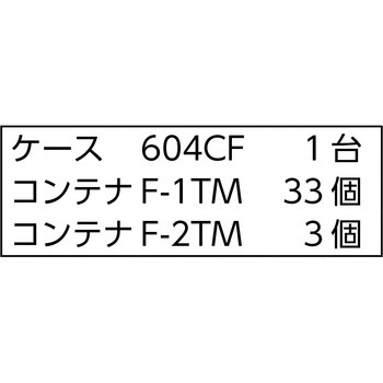 バンラックケースCF型 TRUSCO