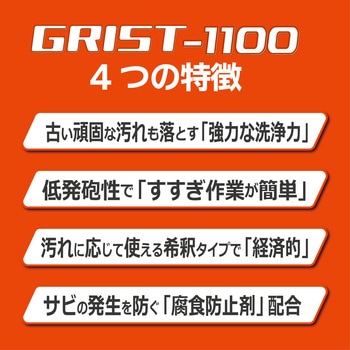 業務用洗剤 グリスト - 1100 工場用 リンレイ