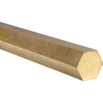 カドミレス黄銅六角棒 送料無料激安祭 品質は非常に良い 対辺46mm