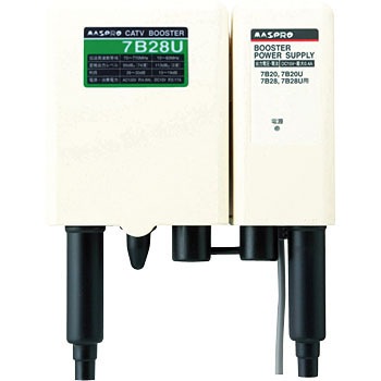 7B28U-B CATVブースター 28dB型 (電源部連結型) 1個 マスプロ電工