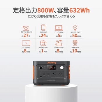 Jackery Solar Generator 600 Plusポータブル電源 + 100W ソーラーパネル セット Jackery(ジャクリ)