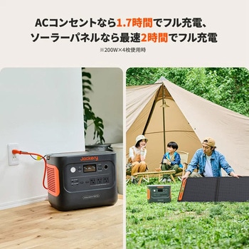 Jackery Generator1000Plus 100Wソーラーパネル2枚セット Jackery(ジャクリ)