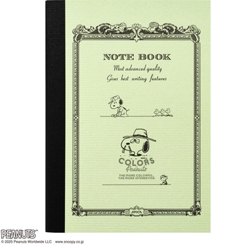 CDノート COLORS OF PEANUTS A6 日本ノート