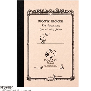 CDノート COLORS OF PEANUTS A6 日本ノート