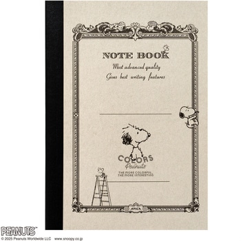 CDノート COLORS OF PEANUTS A6 日本ノート