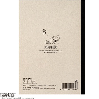 CDノート COLORS OF PEANUTS A6 日本ノート