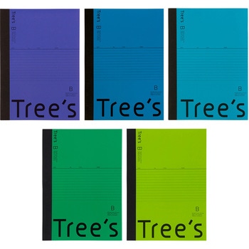 Tree's 5冊パック セミB5 6mm罫 日本ノート