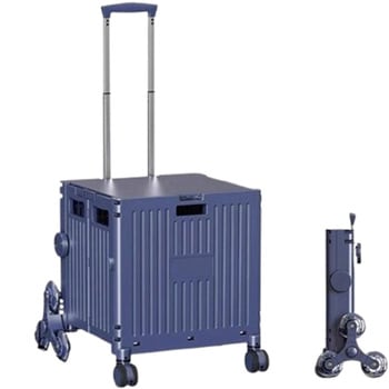 折り畳みキャリーカート 80L 9001 (折り畳みサイズ)幅417×奥行90×高さ465 - CRECOTE