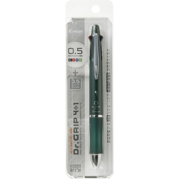ドクターグリップ4+1 0.5極細+シャープ0.5mm パック入 パイロット