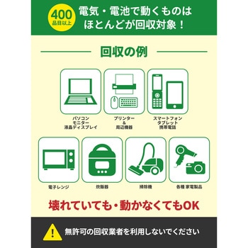 小型家電リサイクル券 不用な家電を自宅から宅配便で回収 リネットジャパン