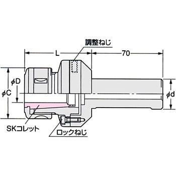 オイルジェッタセンタリングホルダ 日研工作所