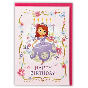 誕生日カード ディズニー ソフィアII 日本ホールマーク