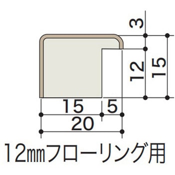 インターフィット L型見切り - 朝日ウッドテック