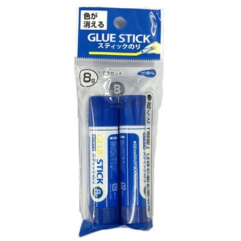 色が消える スティックノリ 8g×2P アイ・エス