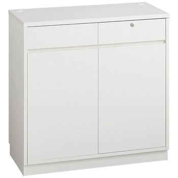 木製一体型レジ台 バックカウンター 幅90cm ストア・エキスプレス