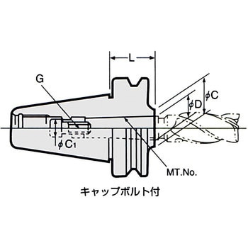 2LOCKモールステーパスリーブB型(引きねじ式) 日研工作所