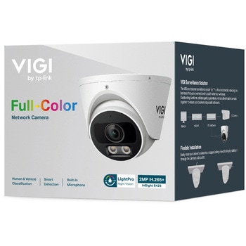 VIGI 2MP フルカラー タレット型ネットワークカメラ(2.8mm) - TP-LINK