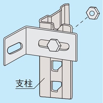 壁面固定金具 サカエ