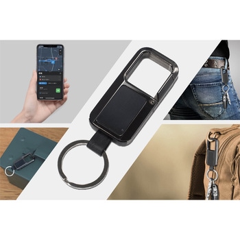 Apple社正規認定品 iPhone専用カラビナ付きサーチタグ - HAC